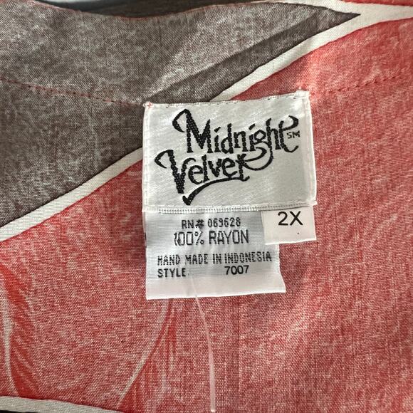 Midnight Velvet Duster Kimono Shawl Fringe Sz 2X Boho Lagenlook Artsy Abstract - Picture 2 of 8